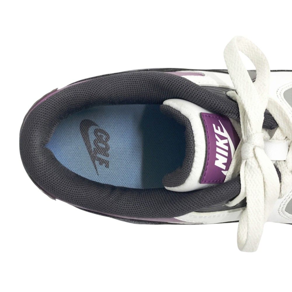 NIKE GOLF ナイキゴルフ  ゴルフシューズ AIR MAX 90G  パープル系 25.5 [240101425987] ゴルフウェア レディース ストスト NIKE GOLF ナイキゴルフ ゴルフシューズ AIR MAX 90G パープル系