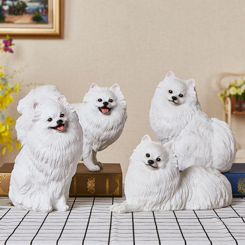 置物 オブジェ ポメラニアン 装飾 オーナメント アート おしゃれ