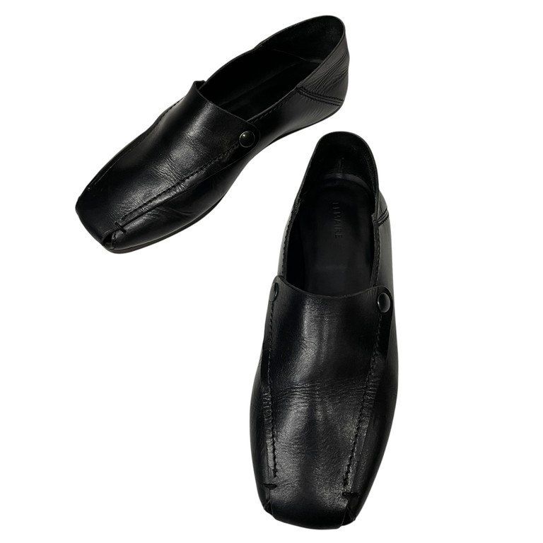 LEMAIRE 22SS FOLDED MULES レザースクエアトゥフォールデッドミュール