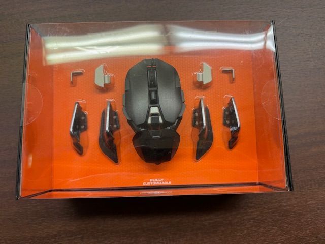 Cougar Dual Blader 16000DPI オープンソース3Dファイルを用いて自作 なサイドグリップ ボタン