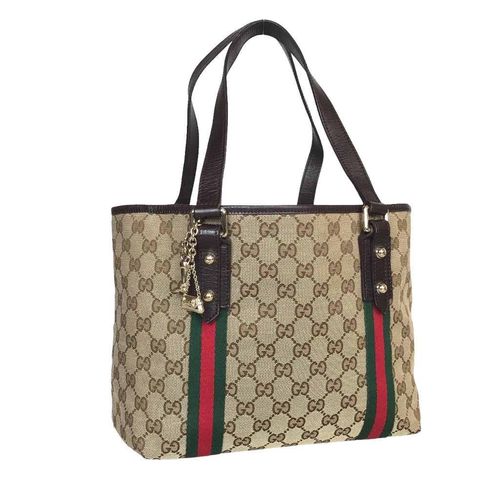GUCCI グッチ シェリーライン ハンドバッグ トートバッグ レディース 