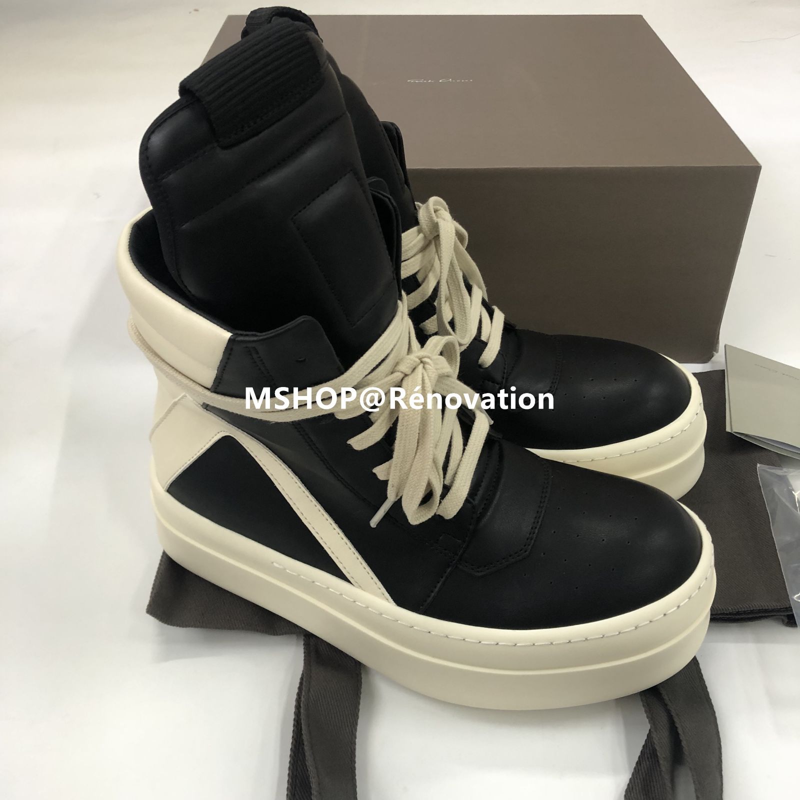 大特価放出！ Rick Owens MEGA BUMPER GEOBASKET スニーカー EU41 - メルカリ 靴