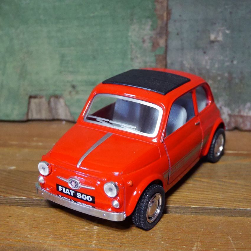 フィアット500 プルバックミニカー PULL BACK CAR Fiat500