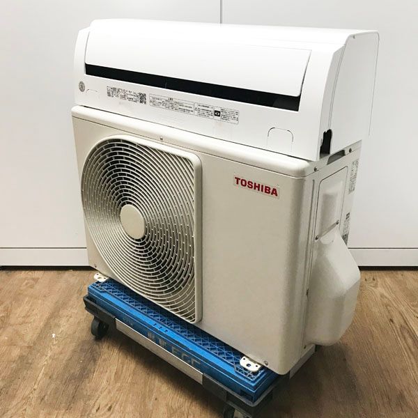 TOSHIBA|東芝 4.0kW 14畳 ルームエアコン RAS-H401P 2021年 100Vアイエル型 ●95647
