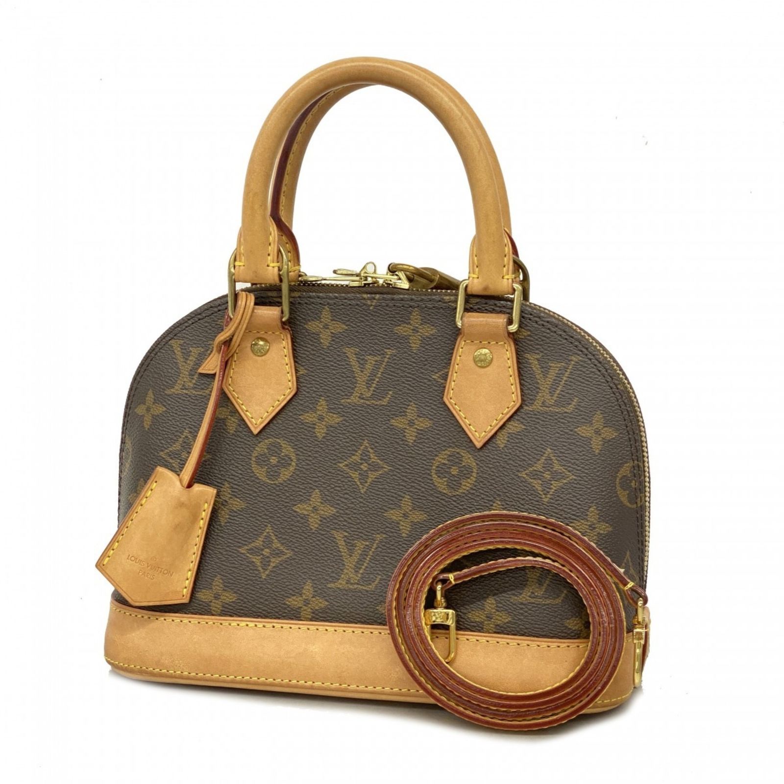 ルイ・ヴィトン(Louis Vuitton) ルイ・ヴィトン ハンドバッグ モノグラム アルマBB M46990 ブラウンレディース - メルカリ