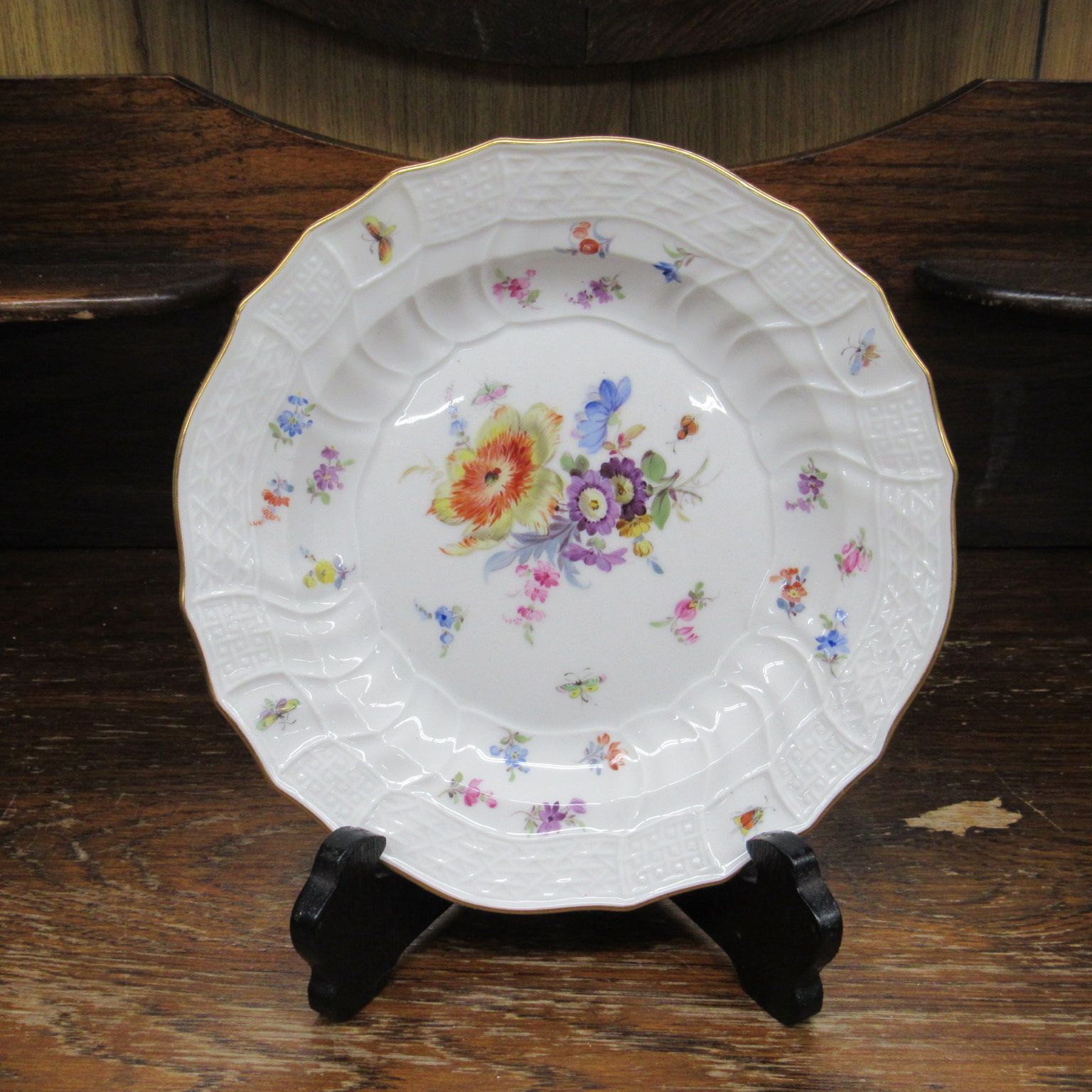 1850年-1924年 マイセン meissen アンティークマイセン ボタン剣 20cm