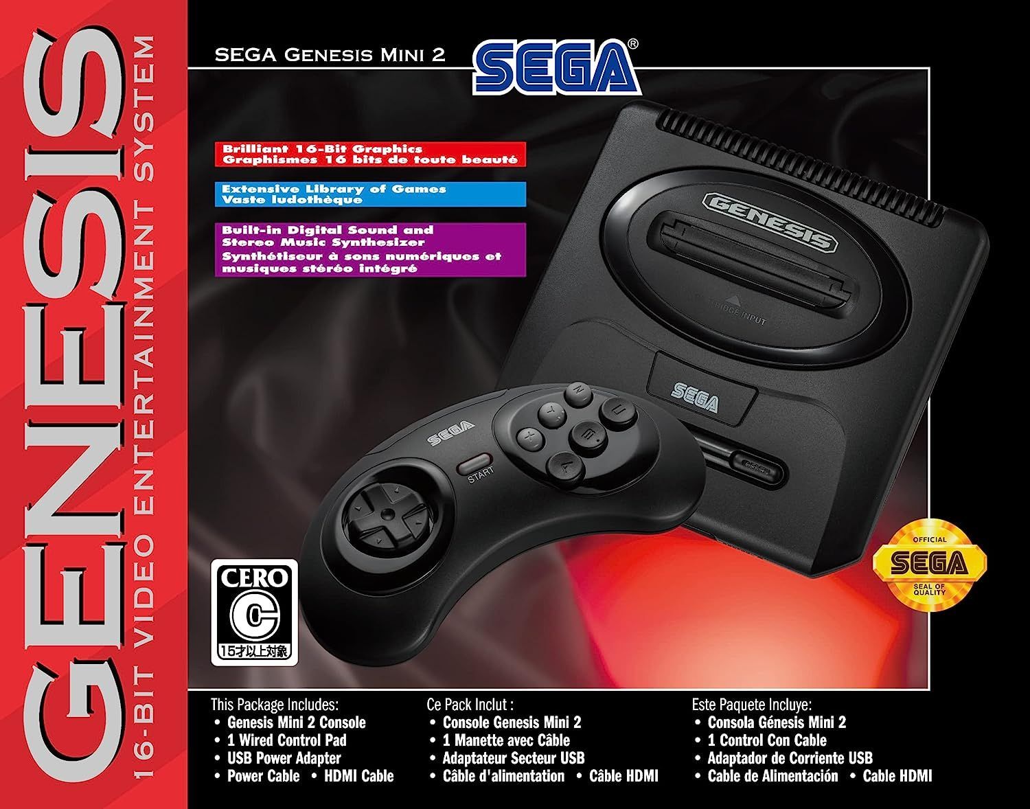 開封済・未使用品】 SEGA Genesis Mini 2 北米バージョン(セガ 