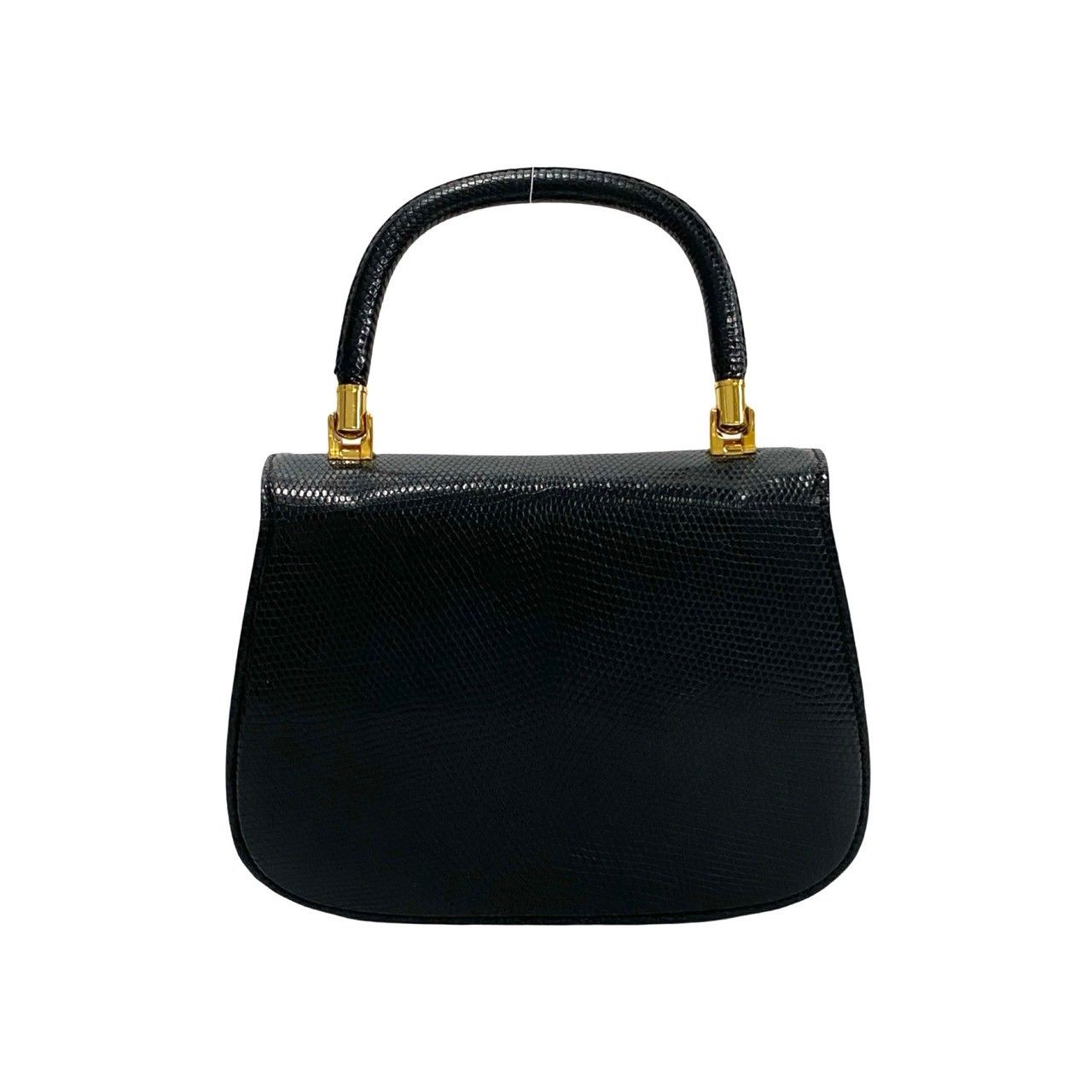オールドグッチGUCCIヴィンテージチェーンバッグリザードレザー