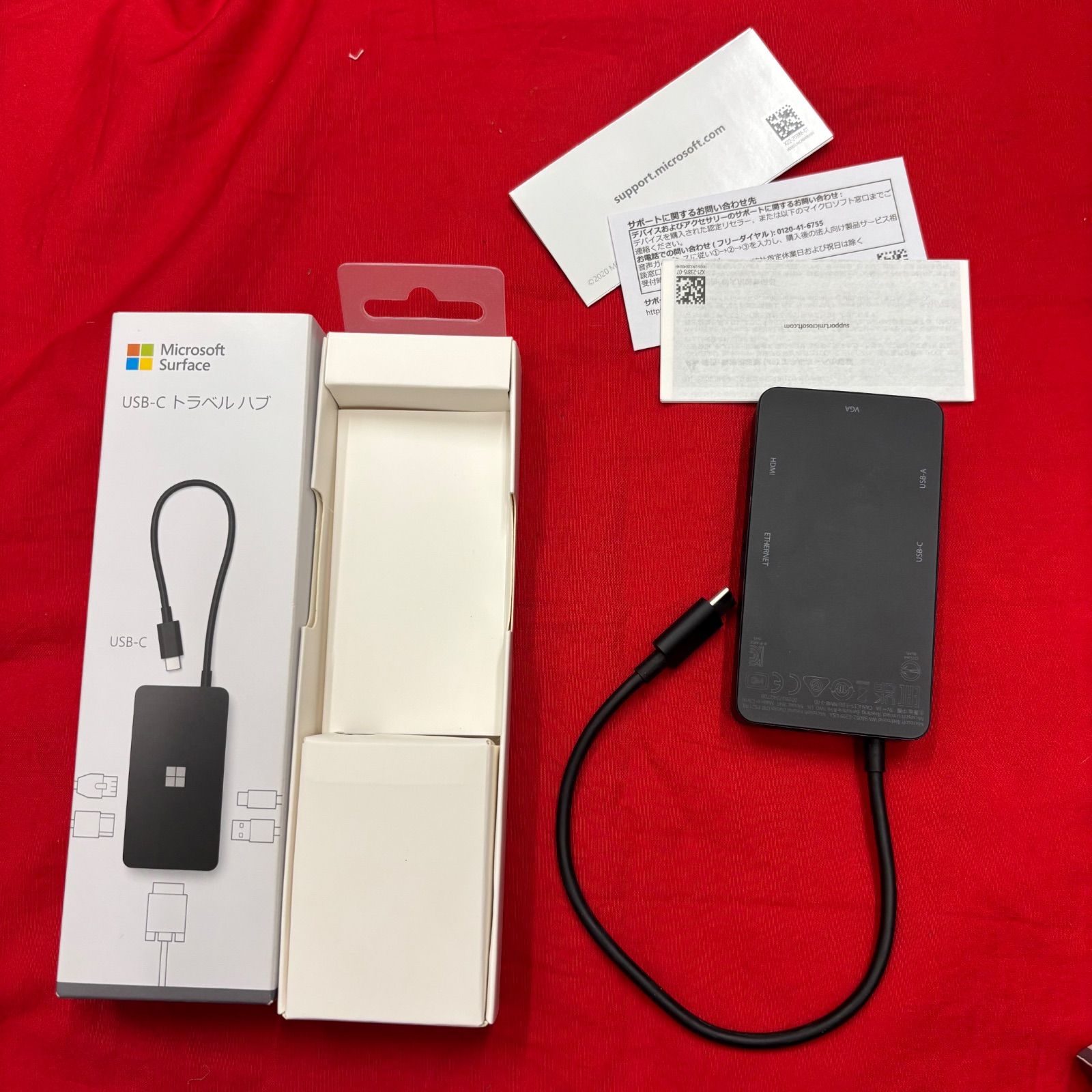 Microsoft Surface USB-C トラベルハブ マイクロソフト - メルカリ
