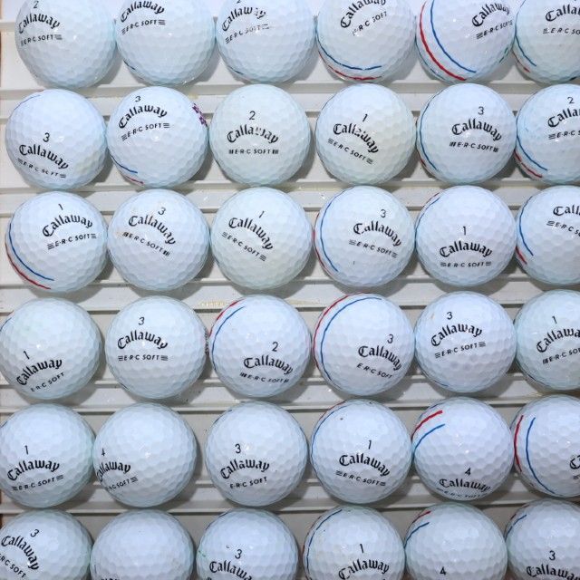 36個 Callaway ERC SOFT Bランク キャロウェイ E・R・C ソフト 中古 ロストボール 送料無料 36個 Callaway ERC SOFT Bランク キャロウェイ E・R・C ソフト