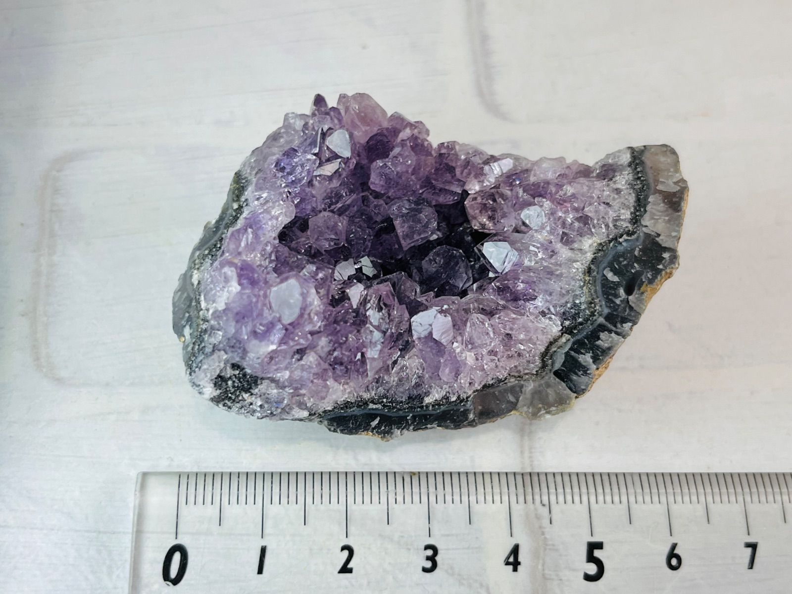 ウルグアイ産 アメジスト 紫水晶 クラスター 原石 ジオード
