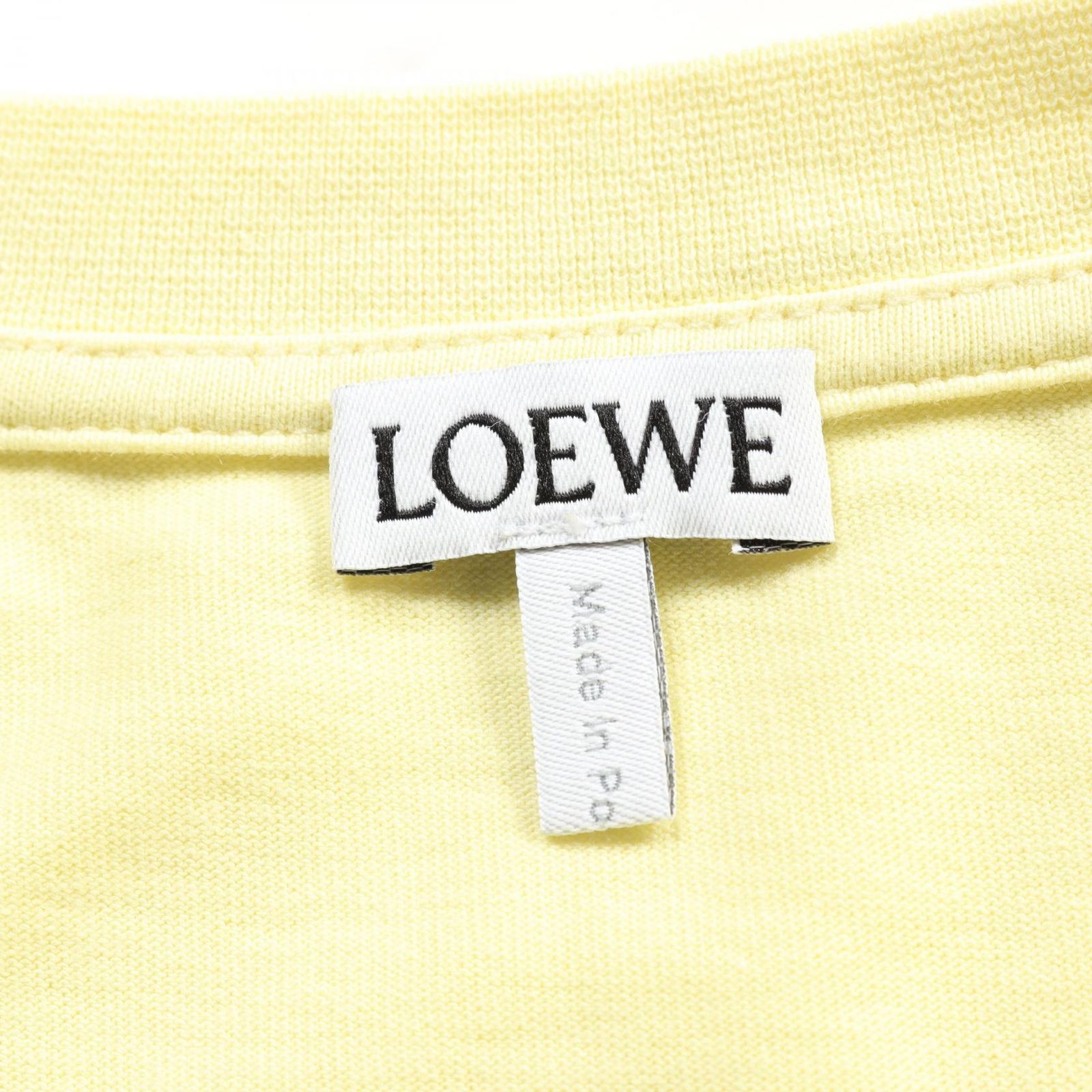 ロエベ アナグラム ブランドオフ LOEWE コットン カットソー 中古 レディース ロエベ アナグラム ブランドオフ LOEWE コットン カットソー
