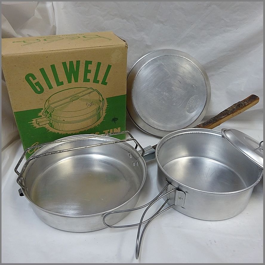 60 s イングランド製◆GILWELL CANTEEN メスキット クッカー VINTAGE