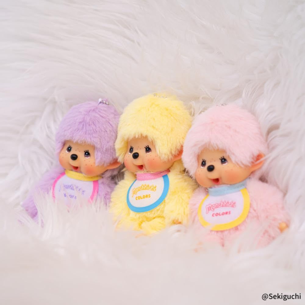 専用出品！ セキグチ モンチッチCOLORS キーチェーン イエロ― 203192 [イエロー