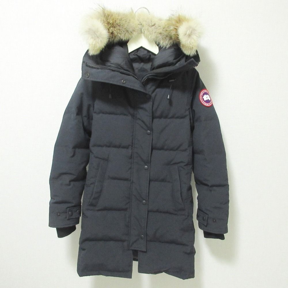 CANADA GOOSE カナダグース マッケンジー パーカ ヘリテージ ダウンコート 2302JL S|P ネイビー レディース 古着