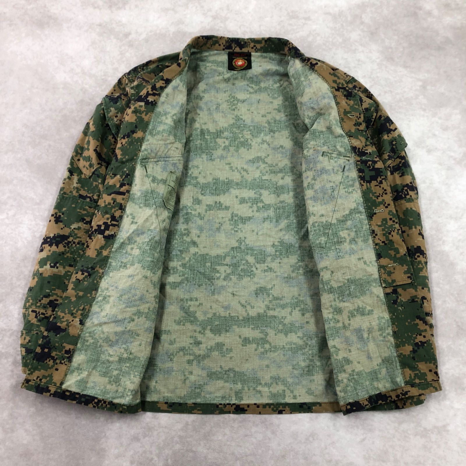 米軍実物 アメリカ軍 U.S.ARMY 2006年製 00s カモフラ 迷彩柄  刺繍 フィールドジャケット ミリタリージャケット