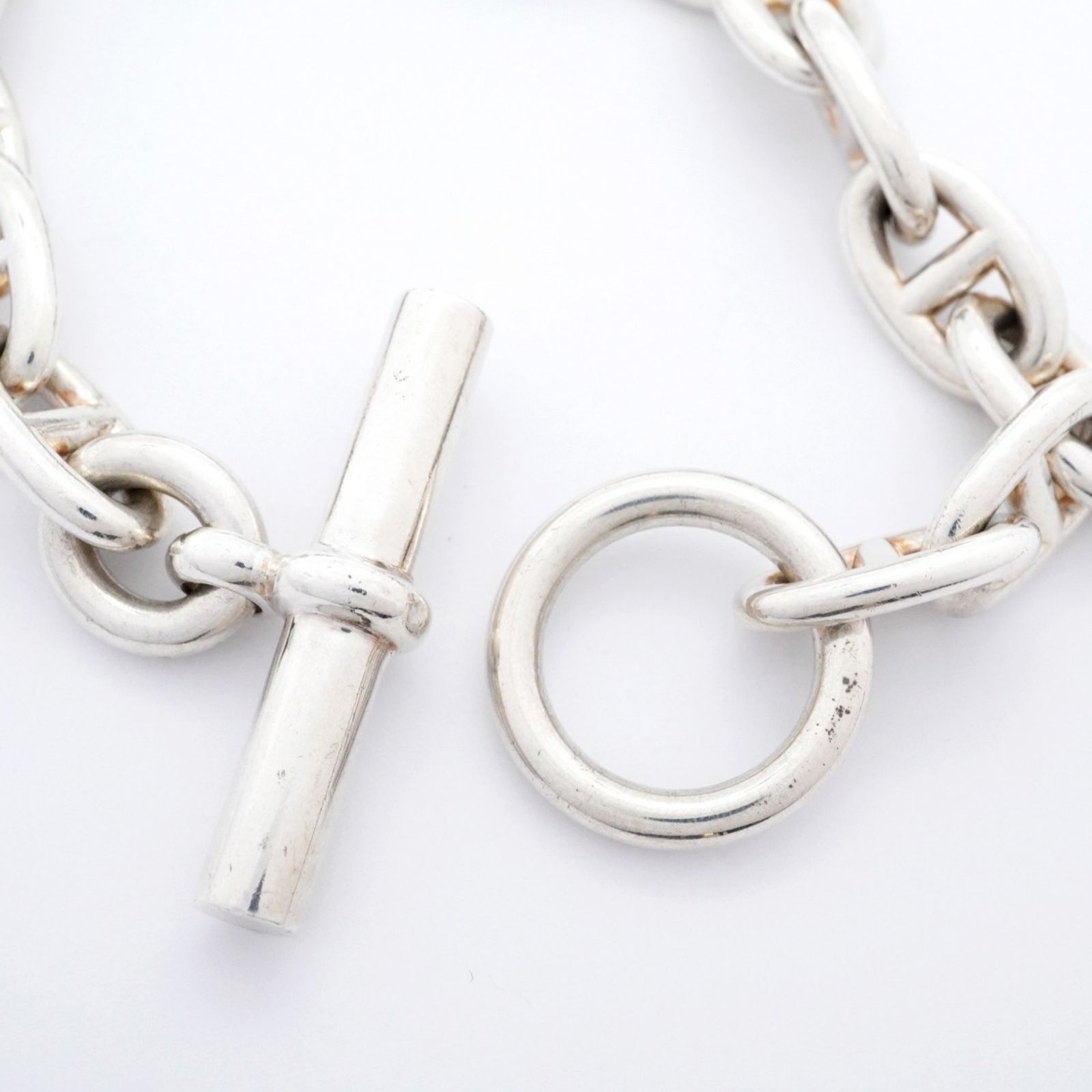 【値下げ】エルメス　Hermes シェーヌダンクル MM 15 ブレスレット HERMES エルメス ブレスレット シェーヌダンクル MM 15コマ