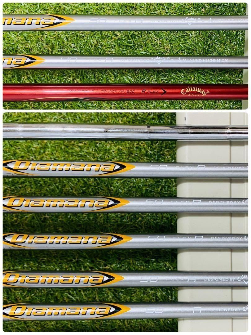 良品】大人気モデル キャロウェイ マーベリック メンズゴルフセット 10