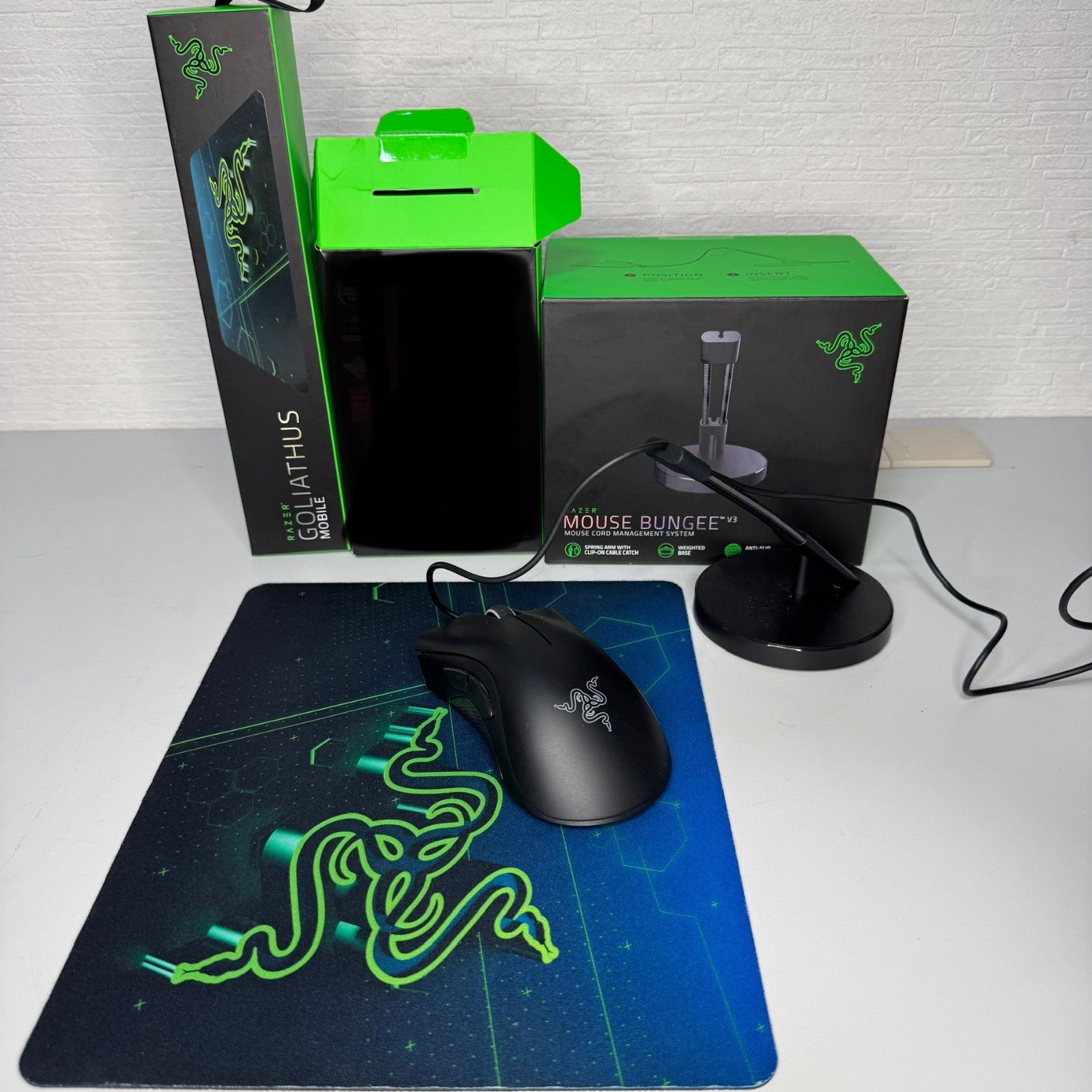 ゲーミングデバイス 3点セット Razerゲーミングデバイス3点セット Logicool ゲーミングデバイス 3点