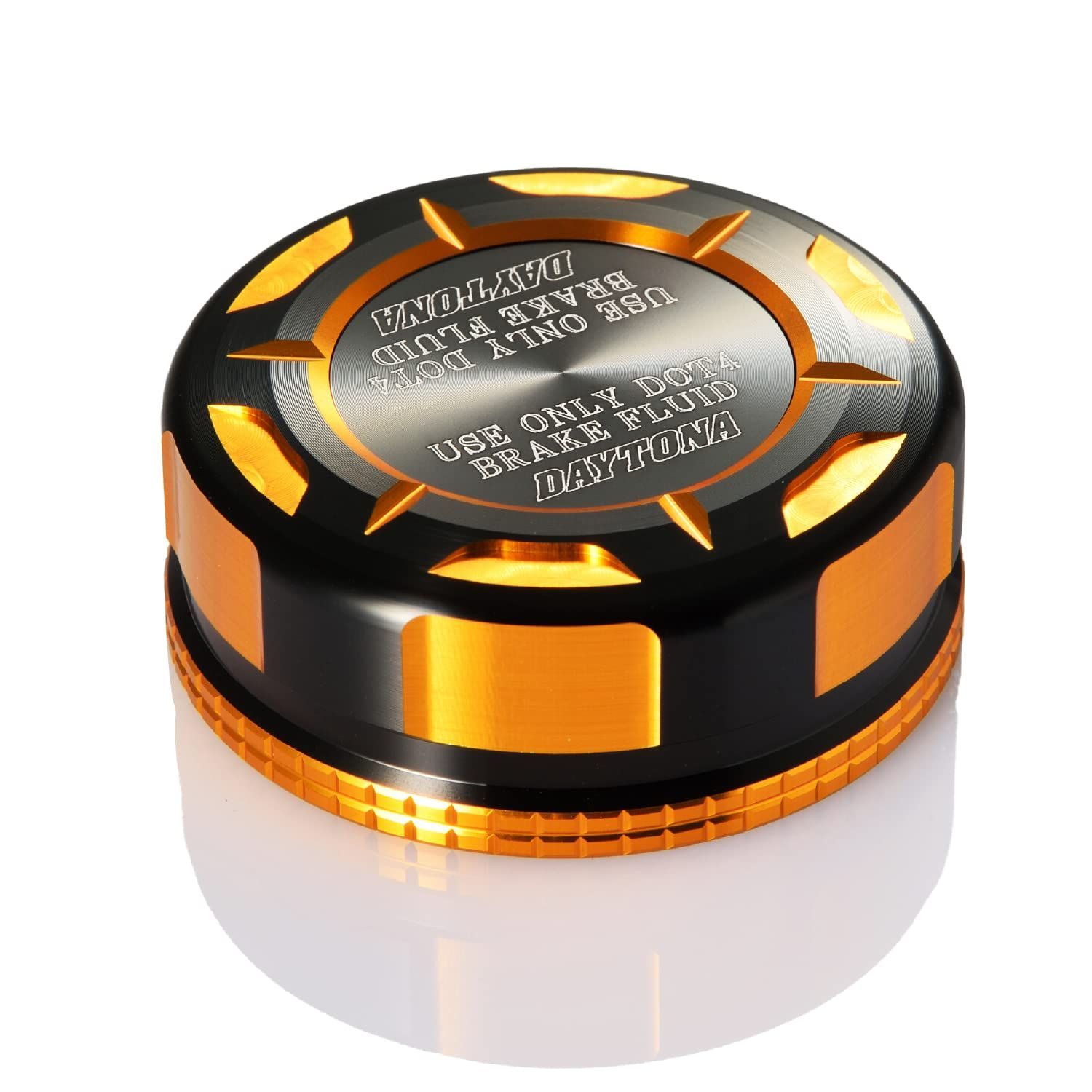 Color ゴールド_Style NISSINφ42 デイトナ Daytona PREMIUM ZONE ゾーン バイク用 マスターシリンダー キャップ NISSIN ニッシン φ42mm ゴールド 92734