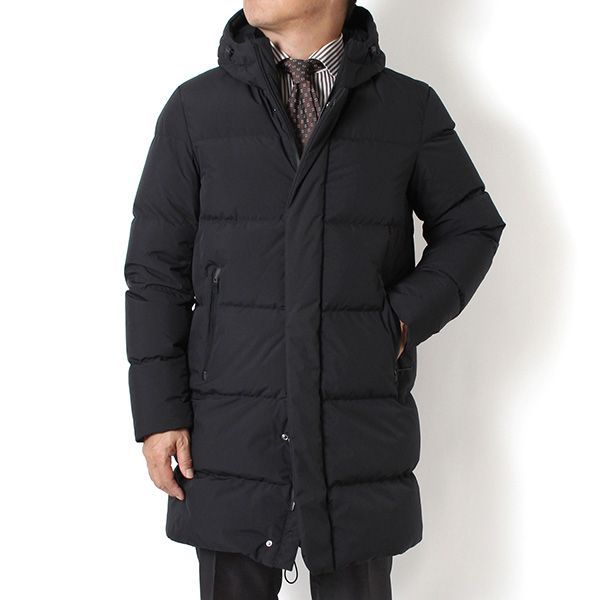 25AWモデル ヘルノ HERNO メンズ ウィンドストッパー ダウンコート