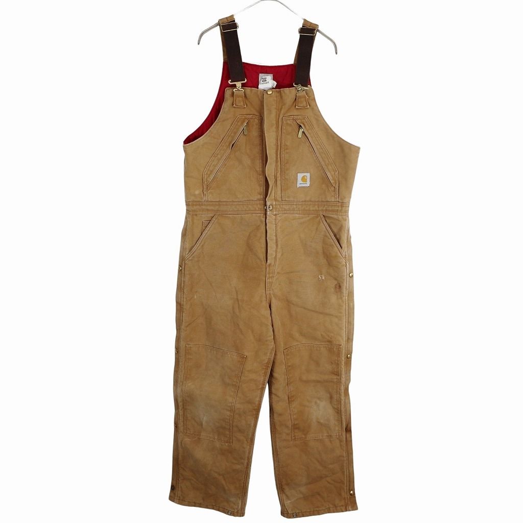 Carhartt カーハート オーバーオール ワーク ダブルニー 中綿 ワン