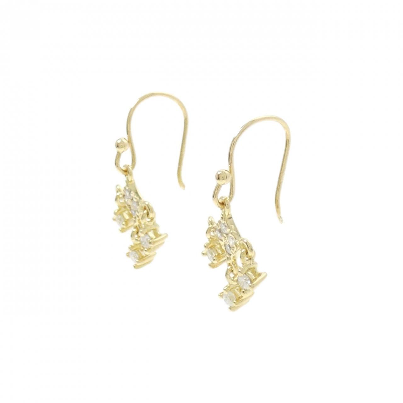 AHKAH エンブレイスダイヤモンド ピアス片耳 エンブレイスダイヤモンド