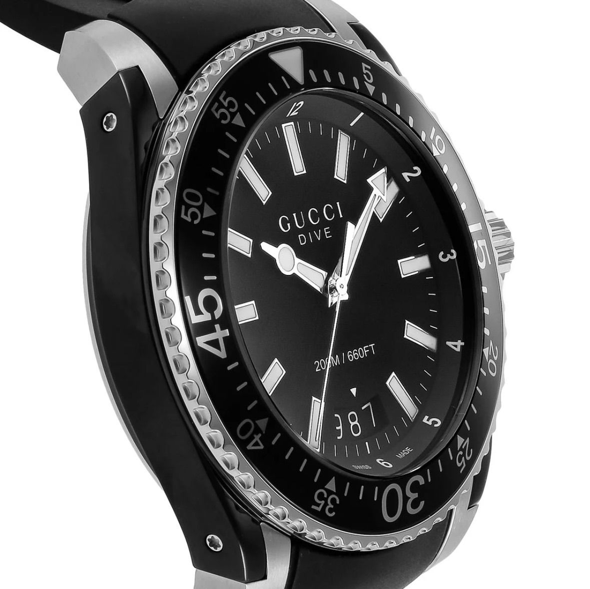 【洗練されたエレガントさ】新品 GUCCI  DIVE  時計 メンズ