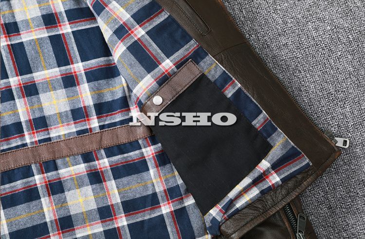 上質革ジャン メンズ カウハイド 牛革 ヴィンテージ加工 30年代