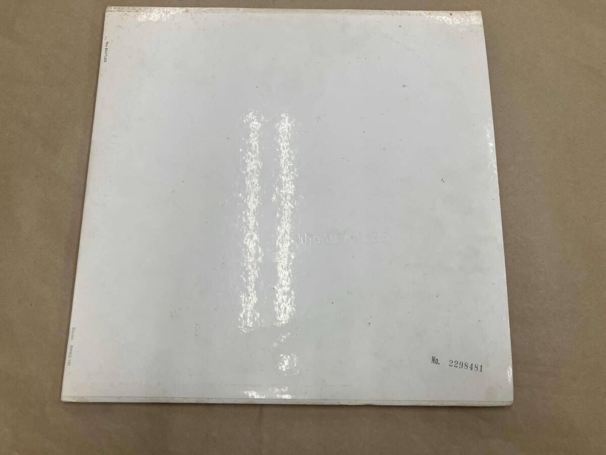 LP】ビートルズ ホワイトアルバム2枚組 the beatles white