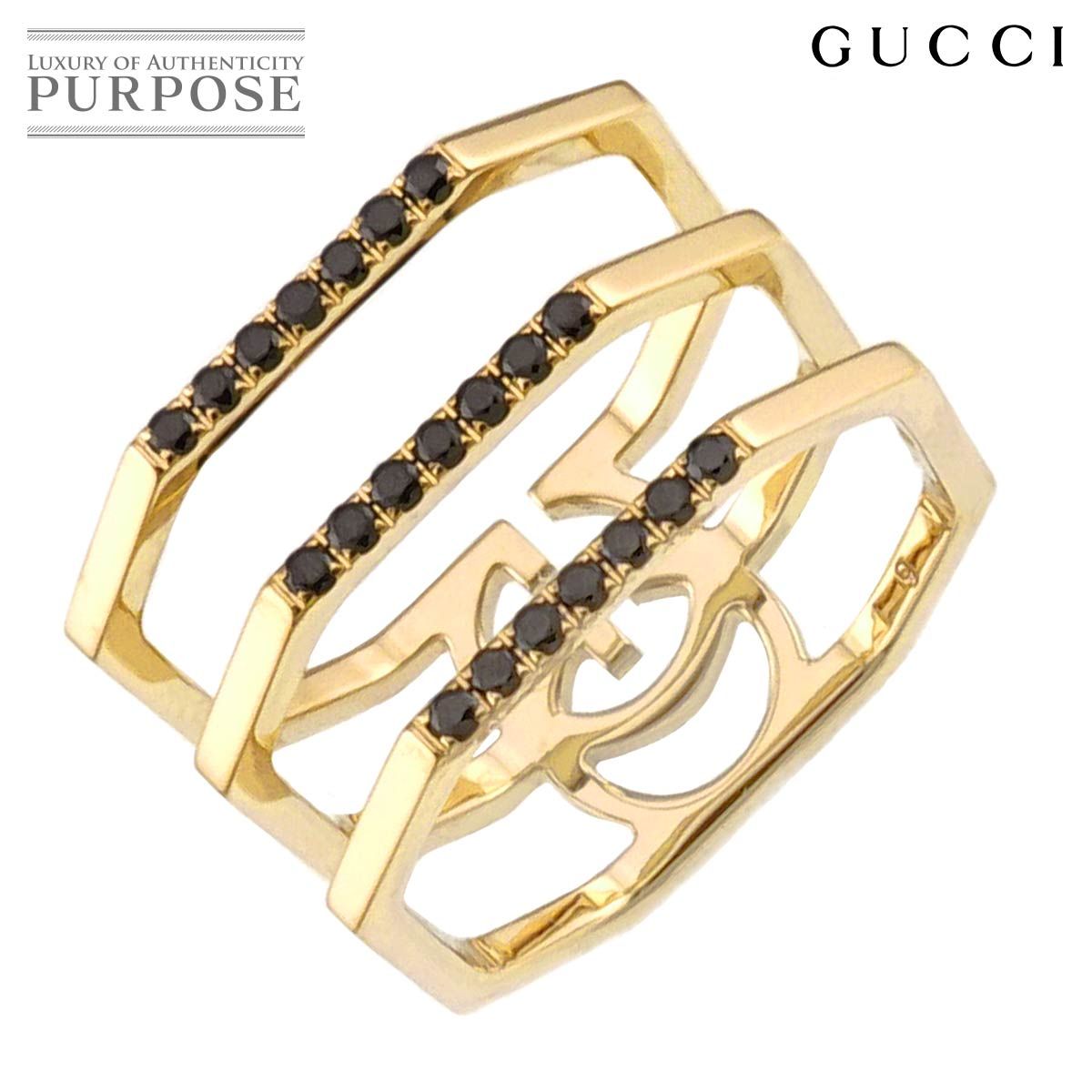 750 K18 18金 GUCCI グッチ GG ランニング リング 指輪 9号 750 K18 18金 GUCCI グッチ GG ランニング リング 指輪 9号
