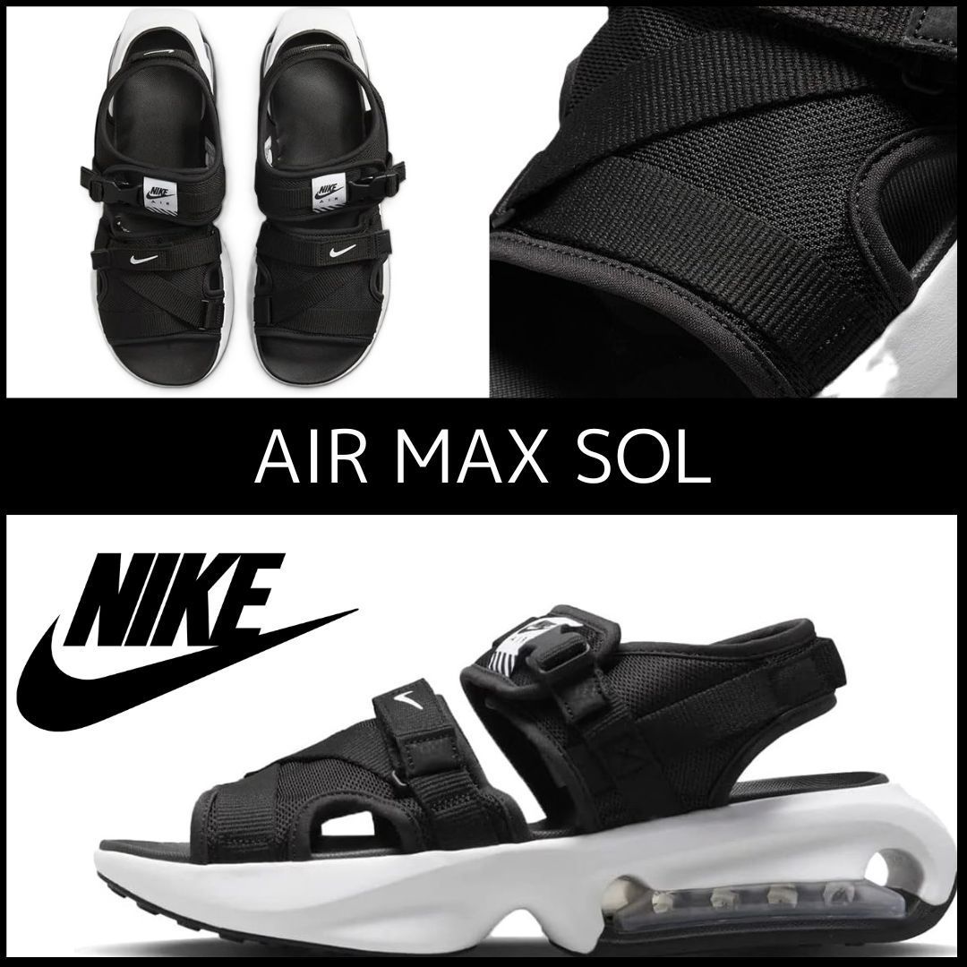 美品 ナイキ エアマックス ソル サンダル DD9972-002 28 NIKE ナイキ エアマックス ソル サンダル 28㎝ DD9972-002 - メルカリ