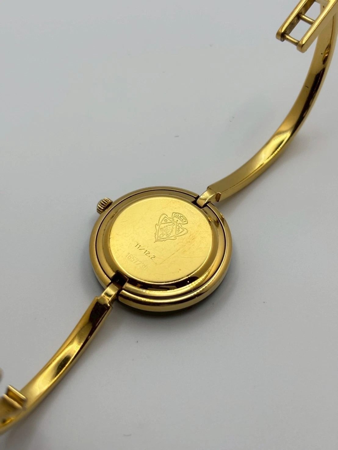 グッチ GUCCI チェンジベゼル 11/12 レディース 腕時計 ゴールド 金