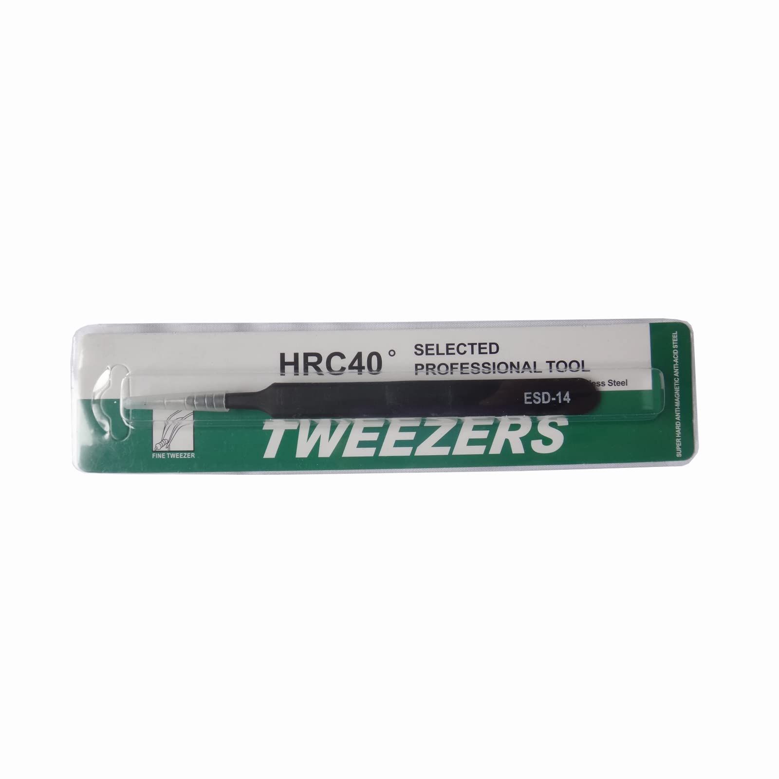 新品 ピンセット 精密 ツイーザー tweezers ステンレス製 ぴん
