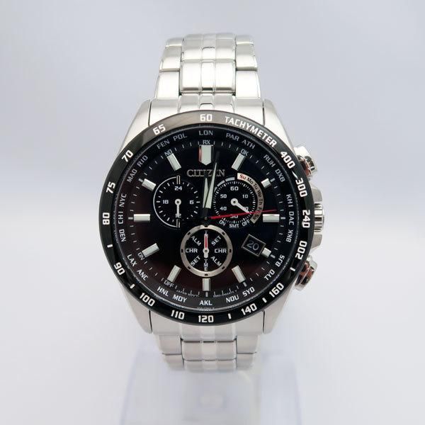 シチズン CITIZEN コレクション エコドライブ 電波時計 ワールドタイム CB5874-90E