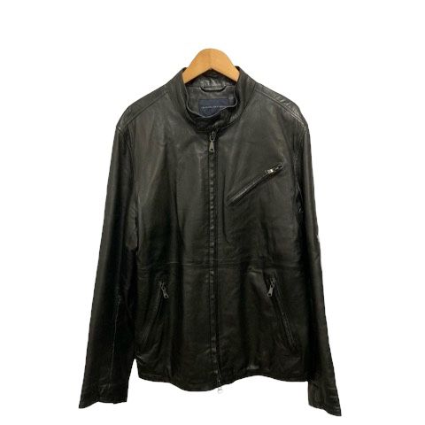 美品✨BANANA REPUBLIC シングルライダース　羊革　黒 バナナリパブリック BANANA REPUBLIC レザージャケット
