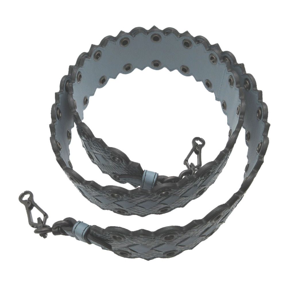 BOTTEGA VENETA - 新品同様 ボッテガヴェネタ 563993 パイソン レザー ブルー 青 ショルダーストラップ 0622【中古】BOTTEGA VENETA 新品同様 ボッテガヴェネタ 563993 パイソン レザー ブルー 青