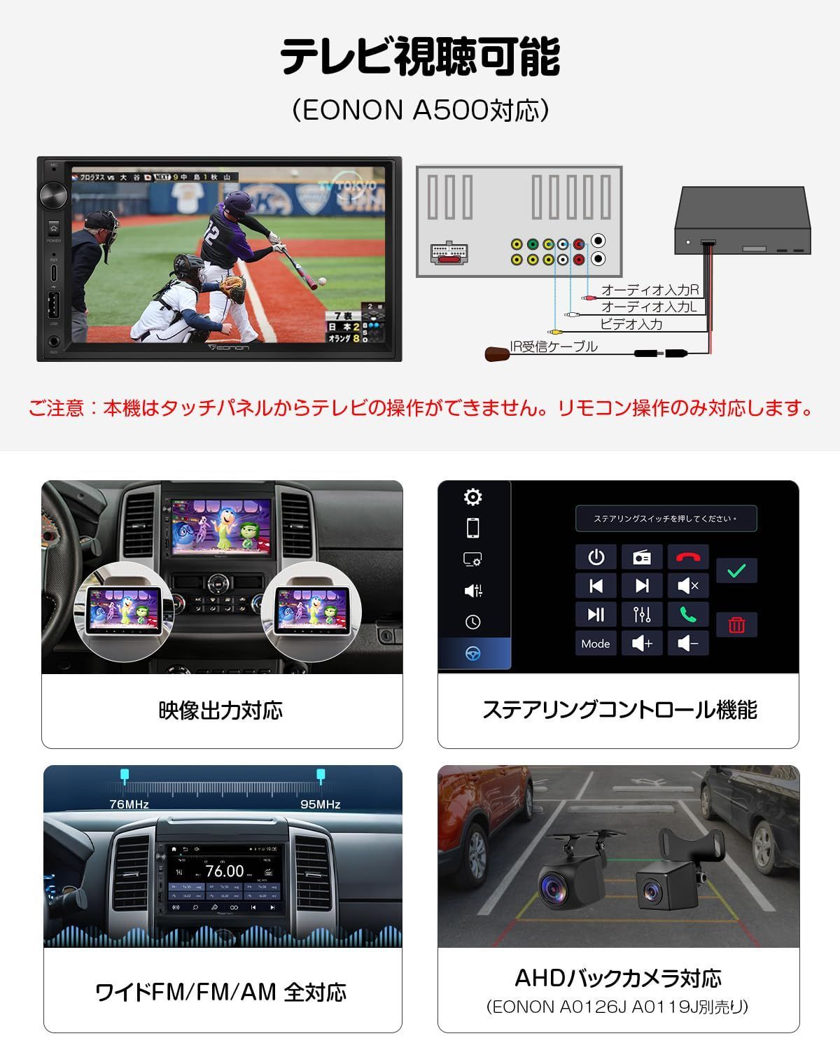 ディスプレイ ステレオレシーバー
