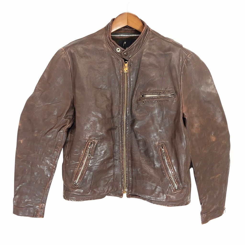 70年代 Lesco LEATHERS シングルライダース レザージャケット