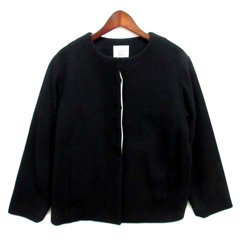 アトリエナルセatelier naruse ウールコクーンジャケット wool cocoon jacket / black - atelier naruse｜Online store｜the an