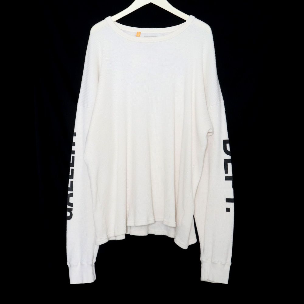 GALLERY DEPT. ホワイト長袖カットソー GALLERY DEPT. サーマル