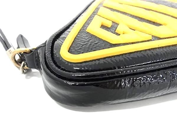 □新品同様□ GUCCI グッチ 524316 パテントレザー×ラバー