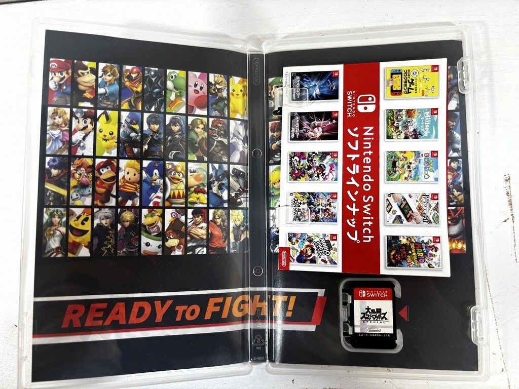 【美品】Splatoon3　大乱闘スマッシュブラザーズ　Switch　カセット 美品】Splatoon3 大乱闘スマッシュブラザーズ Switch カセット