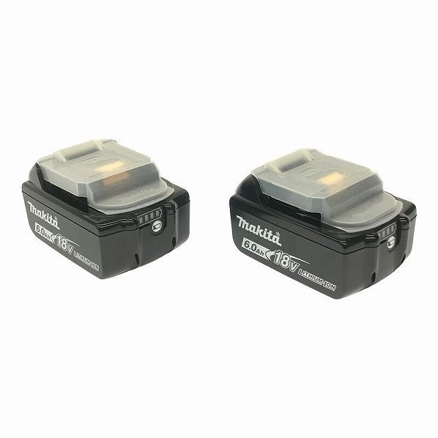 ☆未使用品2個セット☆makita マキタ 18V 6.0Ah 純正 リチウム
