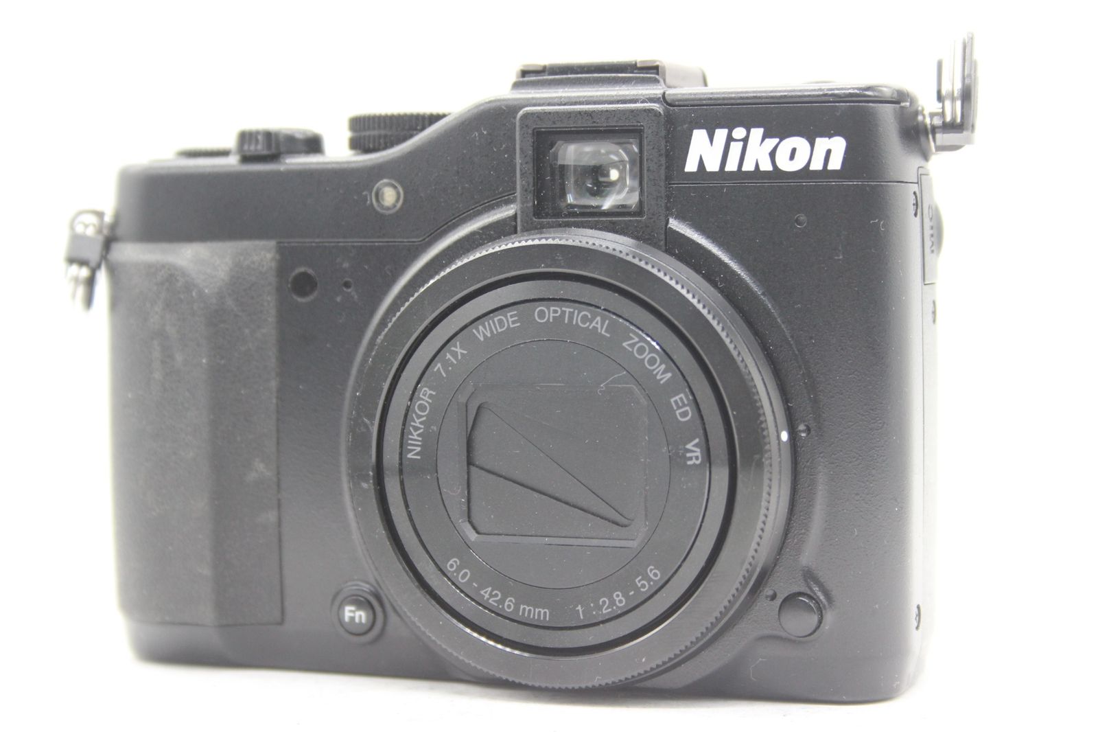 返品保証】 ニコン Nikon Coolpix P7000 ブラック 7.1x コンパクト ...