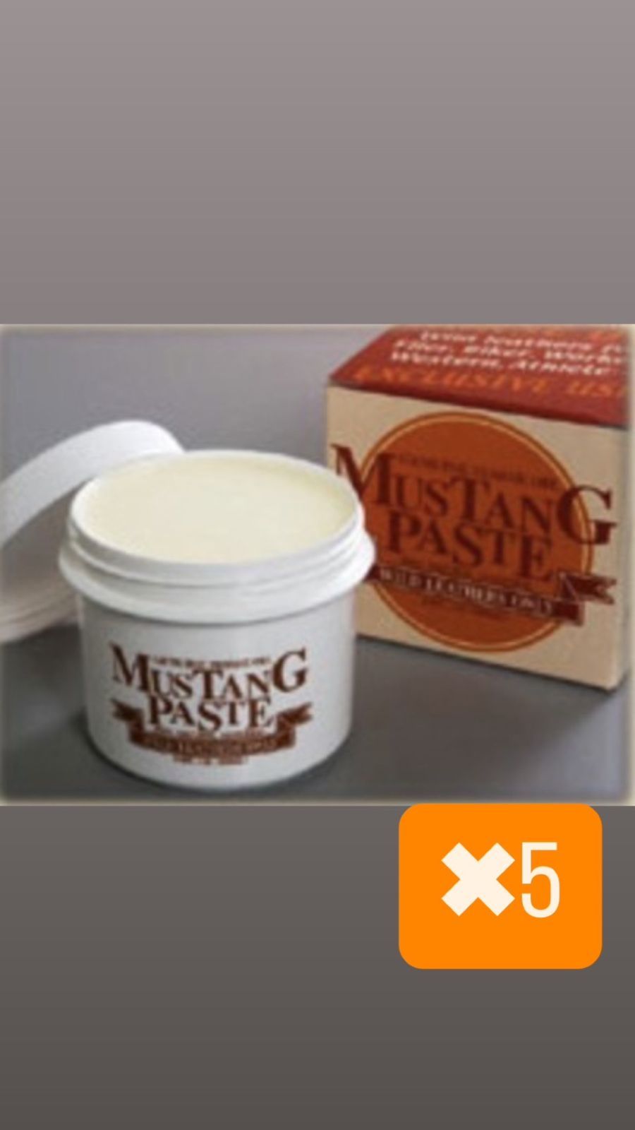 ✨限定キャンペーン中✨マスタングペースト 100ml×5個セット【新品未使用・正規品】革製品のお手入れに マスタングペースト | 100ml|ハンズネットストア マスタング 天然ホースオイル(馬油) お持ちの革の味だし ✨限定キャンペーン中✨マスタングペースト 100ml×5個セット【新品未使用・正規品】革製品のお手入れに マスタングペースト | 100ml|ハンズネットストア マスタング 天然ホースオイル(馬油) お持ちの革の味だし