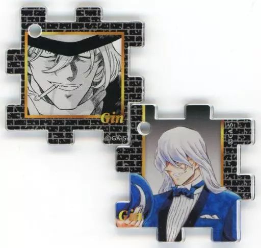 中古】キーホルダー ジン 「連載30周年記念 名探偵コナン展