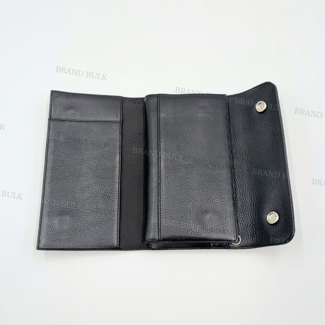 クロムハーツ ラウンドファスナー 長財布 セメタリーキルテッドクロス