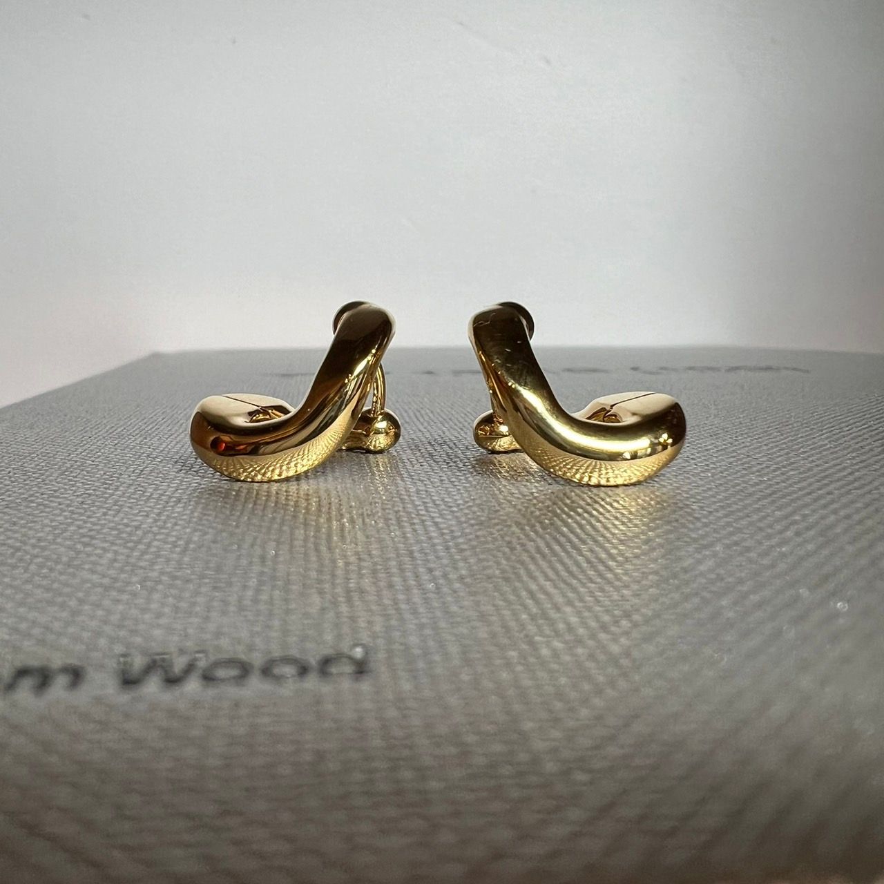 TOM WOOD トムウッド Dean Hoops Gold ピアス ゴールド 101248