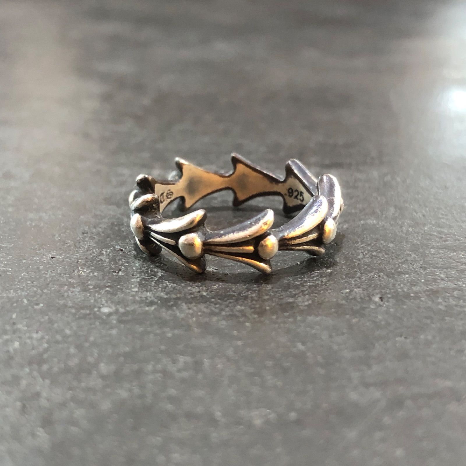 CHROME HEARTS CROSS TAIL クロステイルリング シルバー925 クロム